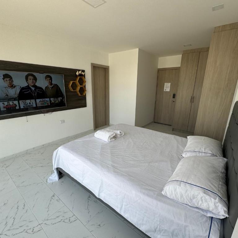 Habitación en casa compartida - No fumadores - Habitación Superior - 1 cama grande - 3