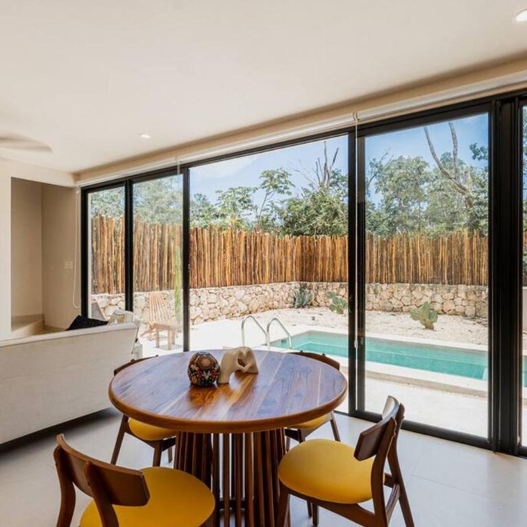Close to Cenotes Private Pool 24hr Hr Security Gym Yoga Villa - Two-Bedroom Apartment with Private Pool - 12