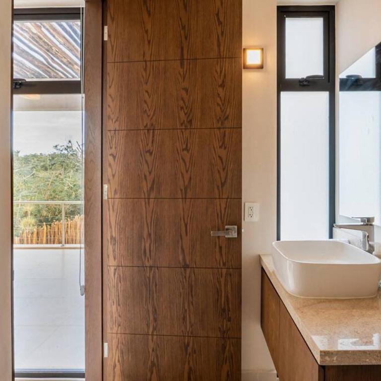 Close to Cenotes Private Pool 24hr Hr Security Gym Yoga Villa - Two-Bedroom Apartment with Private Pool - 22