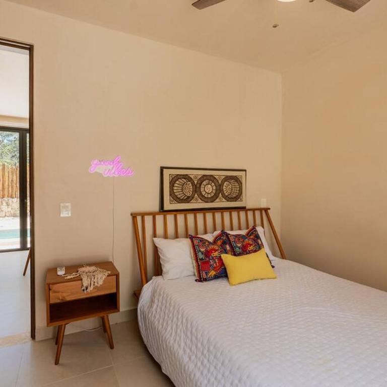 Close to Cenotes Private Pool 24hr Hr Security Gym Yoga Villa - Two-Bedroom Apartment with Private Pool - 8