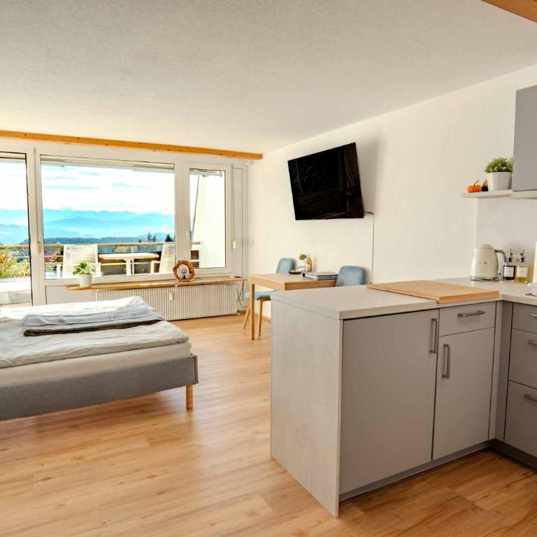 Ferienwohnung BergWolke mit Pool, Sauna & Bergblick - Appartement 1 Chambre - 2