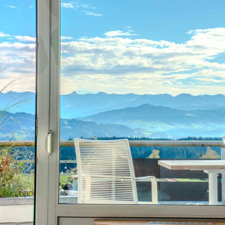 Ferienwohnung BergWolke mit Pool, Sauna & Bergblick - Appartement 1 Chambre - 1