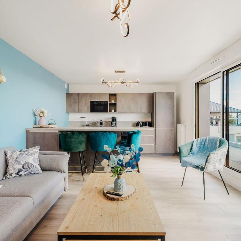 Appartement saint malo neuf, 2 chambres, terrasse, garage - Appartamento con 2 Camere da Letto - 12