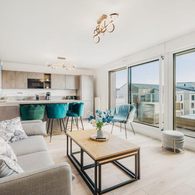 Appartement saint malo neuf, 2 chambres, terrasse, garage - Appartamento con 2 Camere da Letto - 13