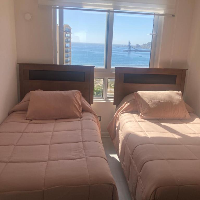 Hermoso Departamento Playa La Herradura - Apartamento de 2 dormitorios con balcón y vistas al mar - 3