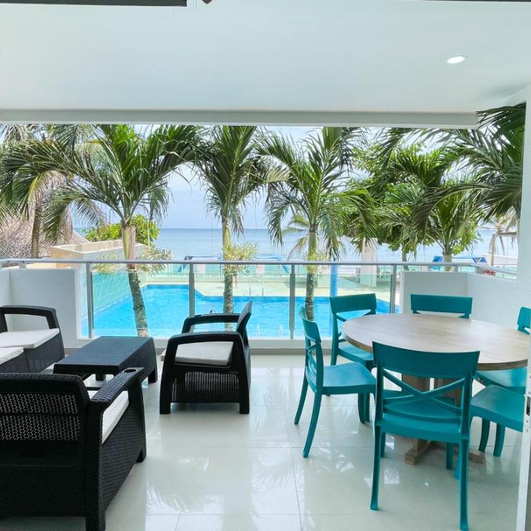 Hermoso Apartamento Frente al Mar 2 Habitaciones B12A - Two-Bedroom Apartment - 12
