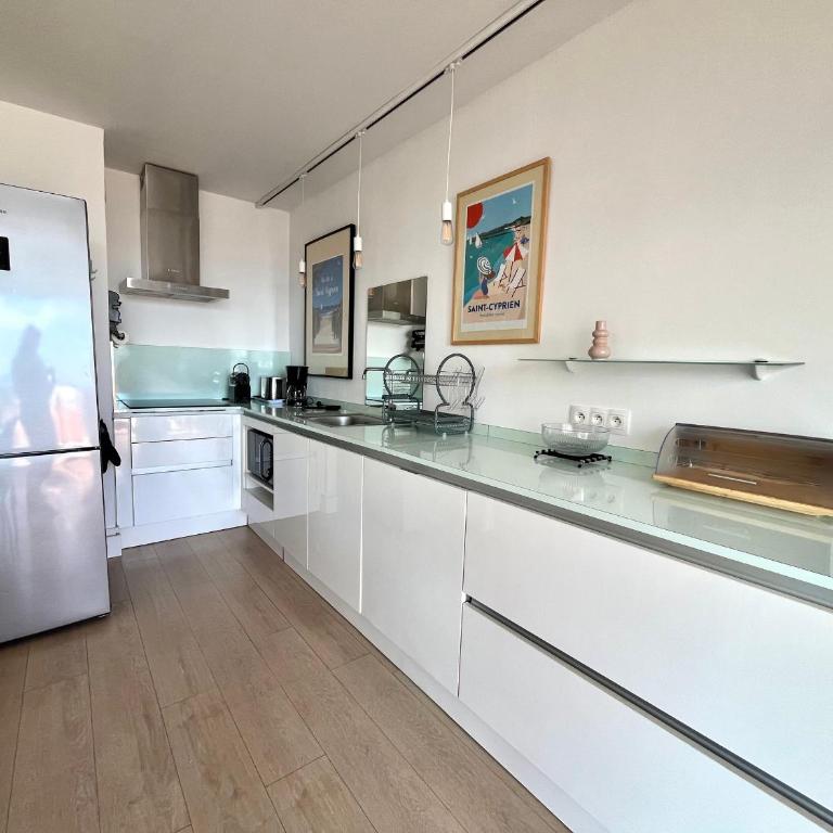 Appartement T3 au Port de Saint-Cyprien avec Terrasse et Climatisation - FR-1-309-483 - Apartment - 8
