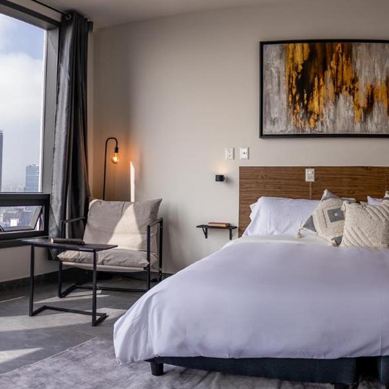 KingSize Suite in Reforma Jacuzzi & Awesome Mexico City View - Apartment with View and Balcony - 18