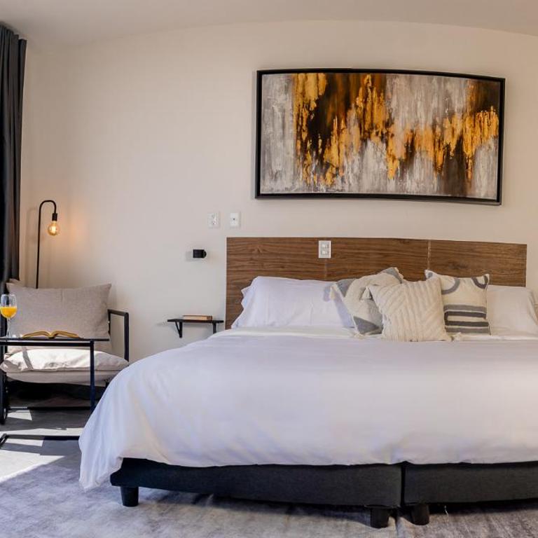 KingSize Suite in Reforma Jacuzzi & Awesome Mexico City View - Apartment with View and Balcony - 16
