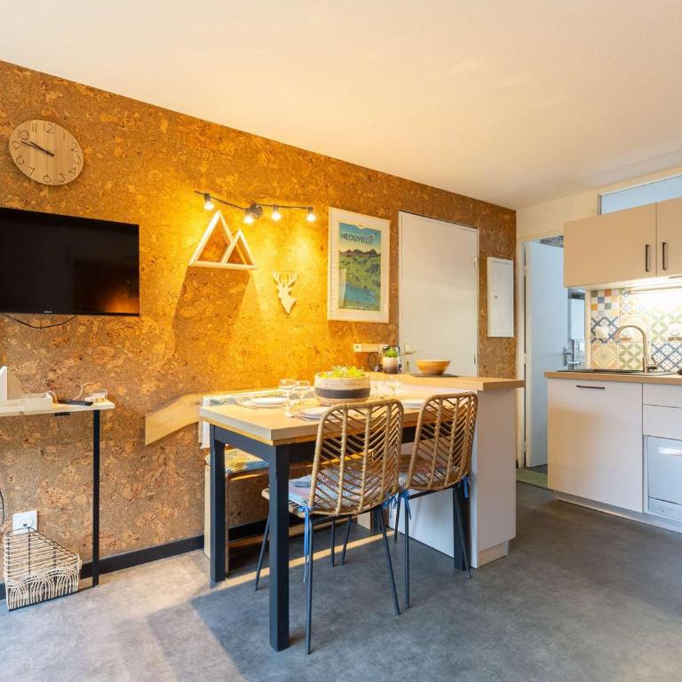 Studio 4 personnes calme, proche centre et commerces à Saint-Lary-Soulan - FR-1-296-494 - Studio - 10
