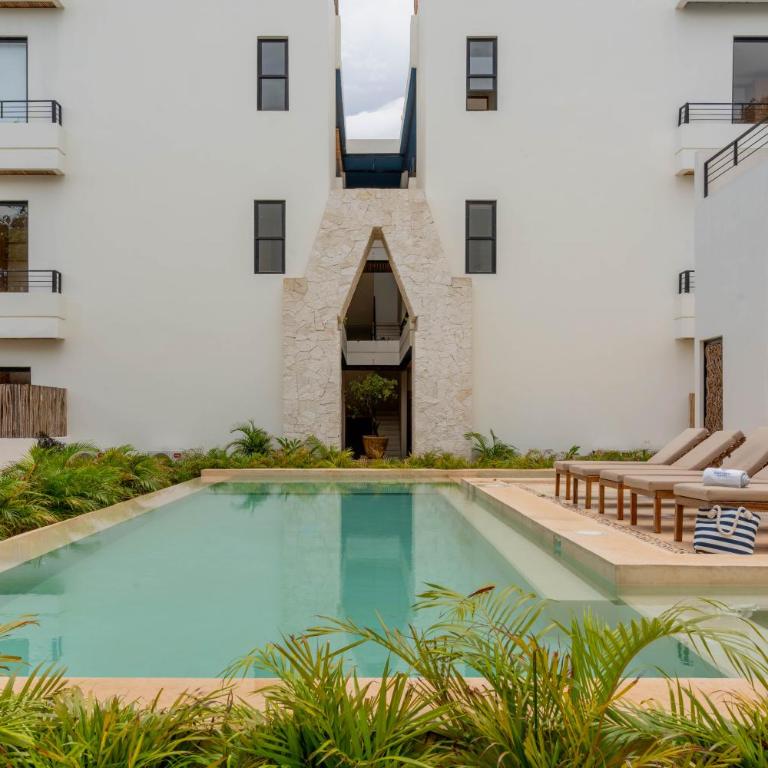 New luxury studio with plunge pool - Apartamento de 1 dormitorio - 1