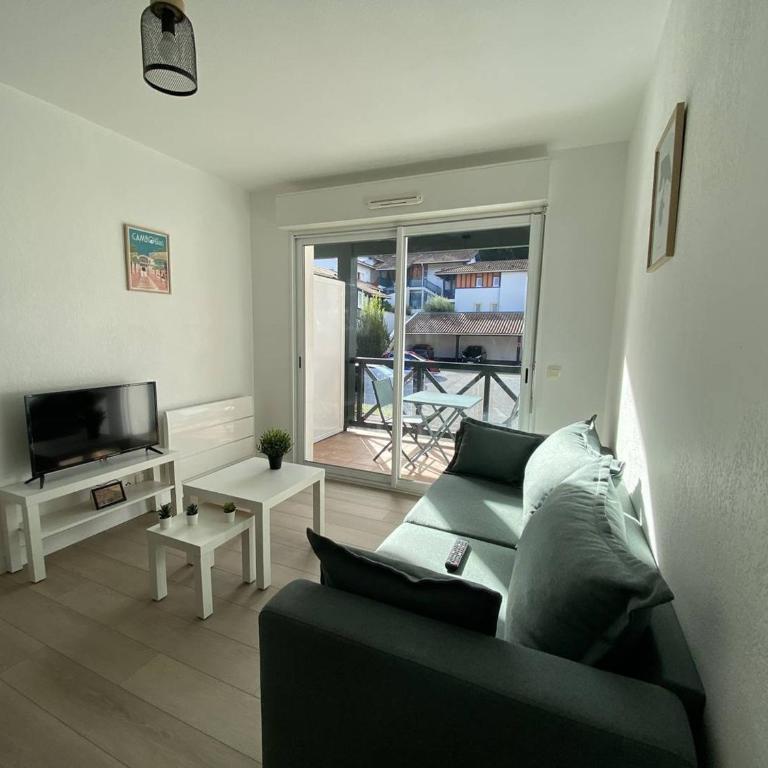 T2 à Cambo-les-Bains avec Wifi, Terrasse, 2 Pers. - Appartement 1 Chambre - 7