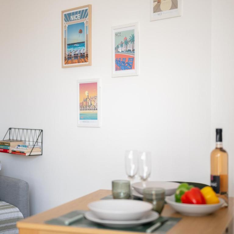 Vista Nissa - À Quelques Pas du Port - Appartement 1 Chambre - 15