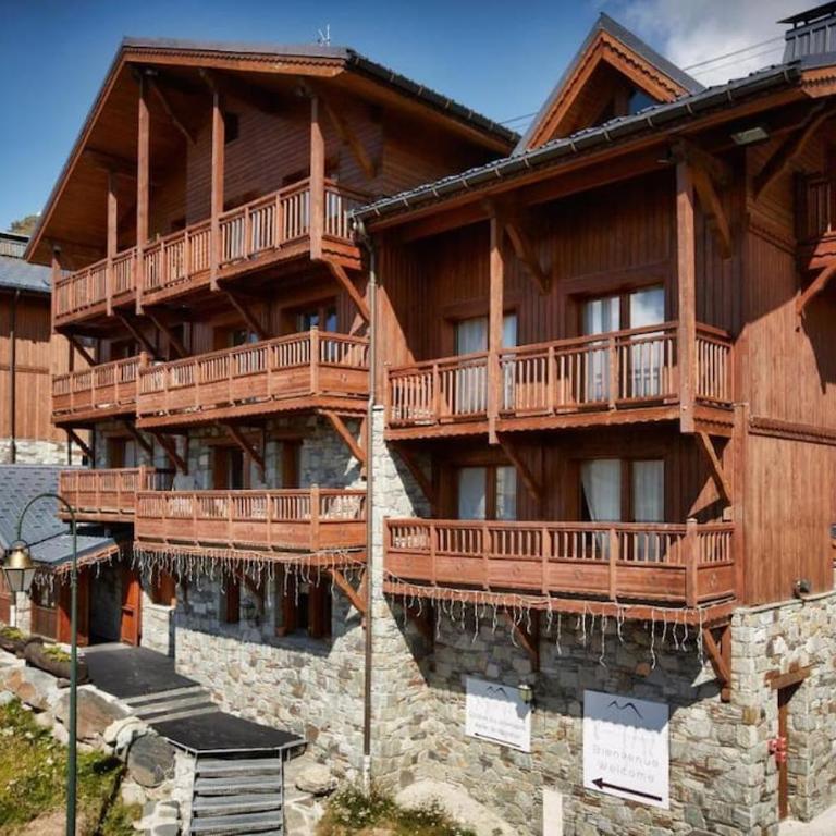Appartement 8 personnes dans chalet privé, piscine, ski in - Appartement 3 Chambres - 18