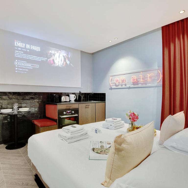 Magnifique Studio 2P avec Jacuzzi et Cinema - Monolocale King Deluxe - 1