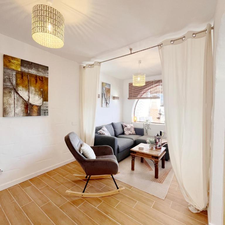Casa Heresa - große Terrasse mit Meerblick - Apartamento 1 dormitorio con vistas al mar y terraza - 13
