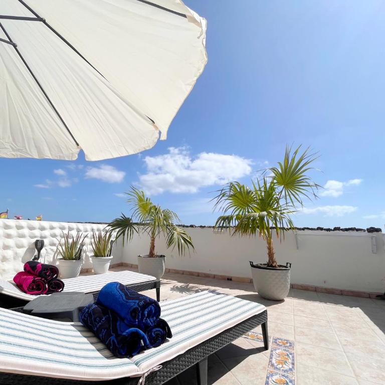 Casa Heresa - große Terrasse mit Meerblick - Apartamento 1 dormitorio con vistas al mar y terraza - 5