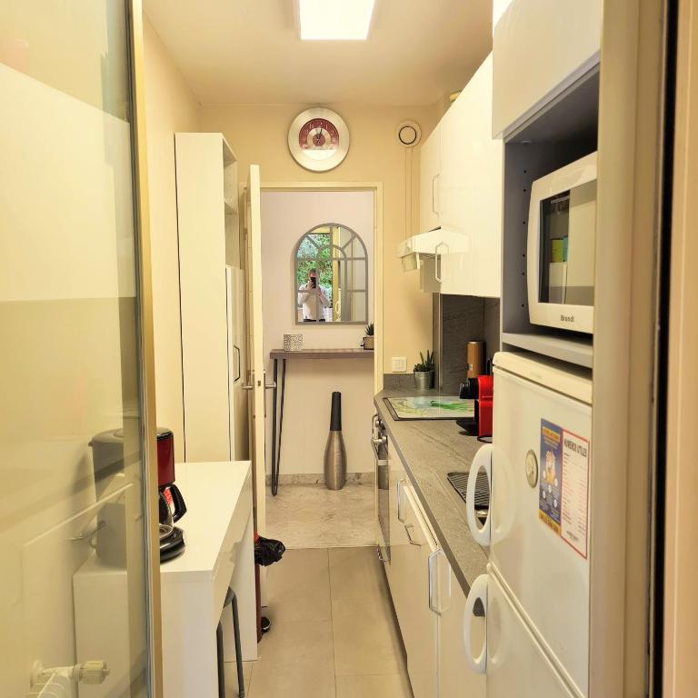 Charmant 2 pièces, traversant, clim, wifi, parking - Appartement 1 Chambre - 13
