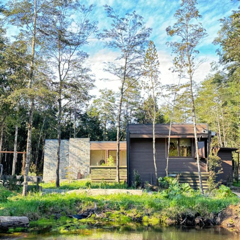 Refugio Los Coigues Casa en bosque con tinaja - Three-Bedroom House - 27