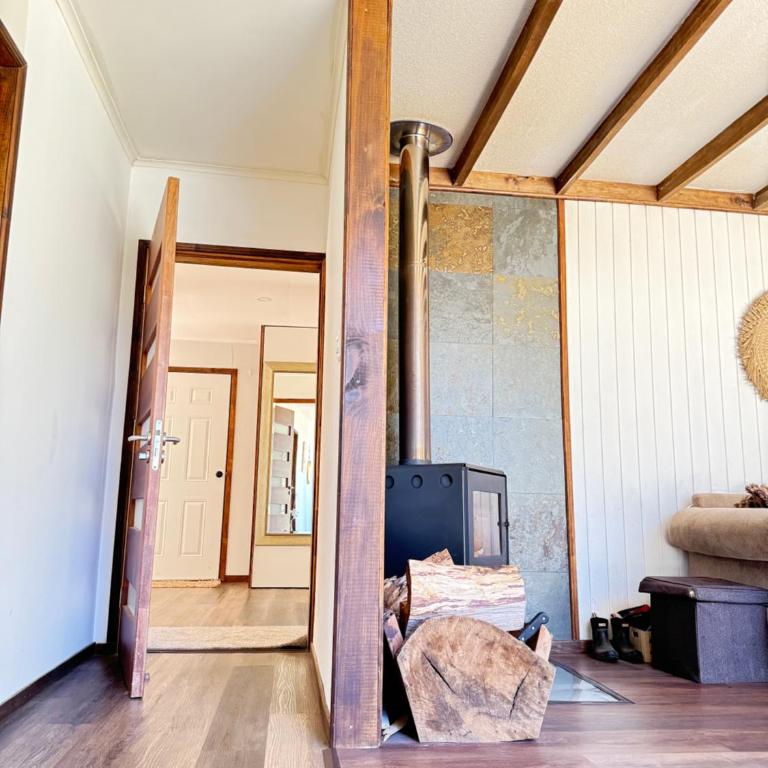 Refugio Los Coigues Casa en bosque con tinaja - Three-Bedroom House - 18