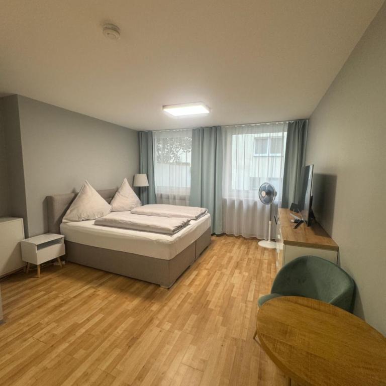 City Appartement am Hauptbahnhof - Studio-Apartment mit 1 Doppelbett - 1