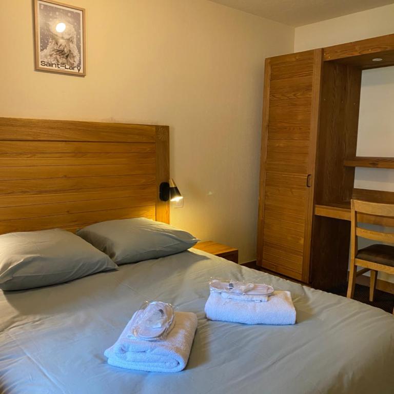 Appartement T2+coin nuit 6 pers résidence de Cami Real au centre du village de saint Lary Soulan avec piscine intérieure+ sauna et hammam - Apartment mit 2 Schlafzimmern - 8