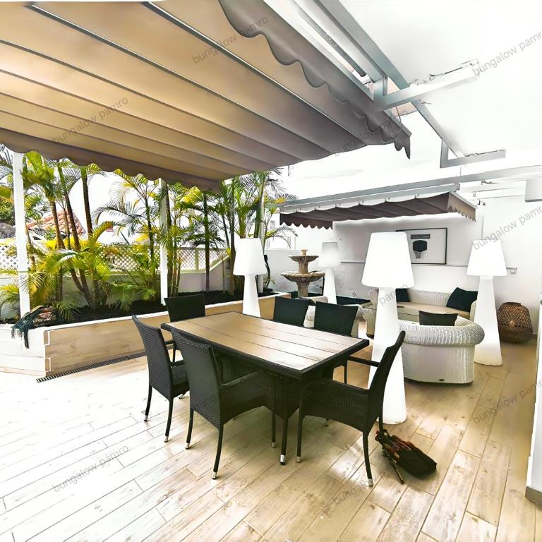 PAMRO moderner Bungalow - 4 Schlafzimmer - 2 Bäder - Whirpool - Ferienanlage mit Pool - Familienfreundlich - Casa de 4 dormitorios - 4