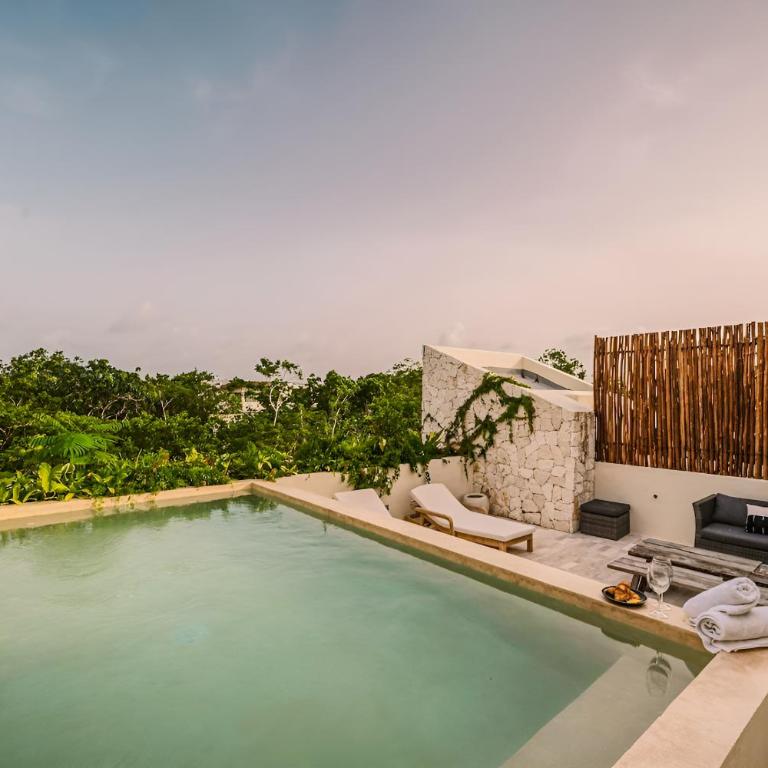 Deluxe 6BR Double Penthouse with 2 Private Roof Pools - Apartment - 53