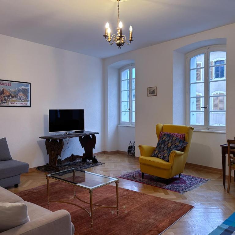 Charmant appartement au cœur de Sion - Apartamento de 1 dormitorio - 3