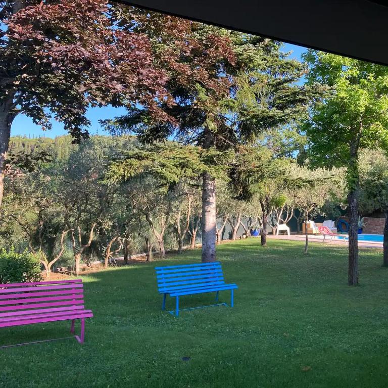 Umbria Verde Suite Perugia - Il giardino di Antonio - Camera Matrimoniale con Vista Giardino - 6