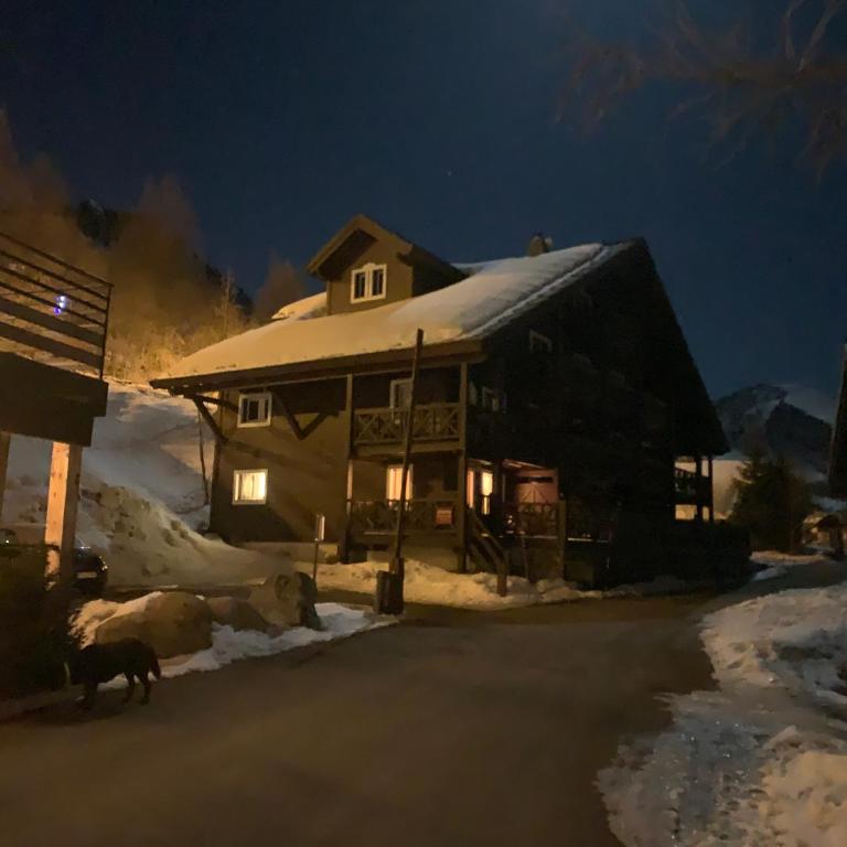 Isola 2000 appartement dans Chalet 4 ou 6 personnes grande terrasse - Apartment mit 2 Schlafzimmern - 1