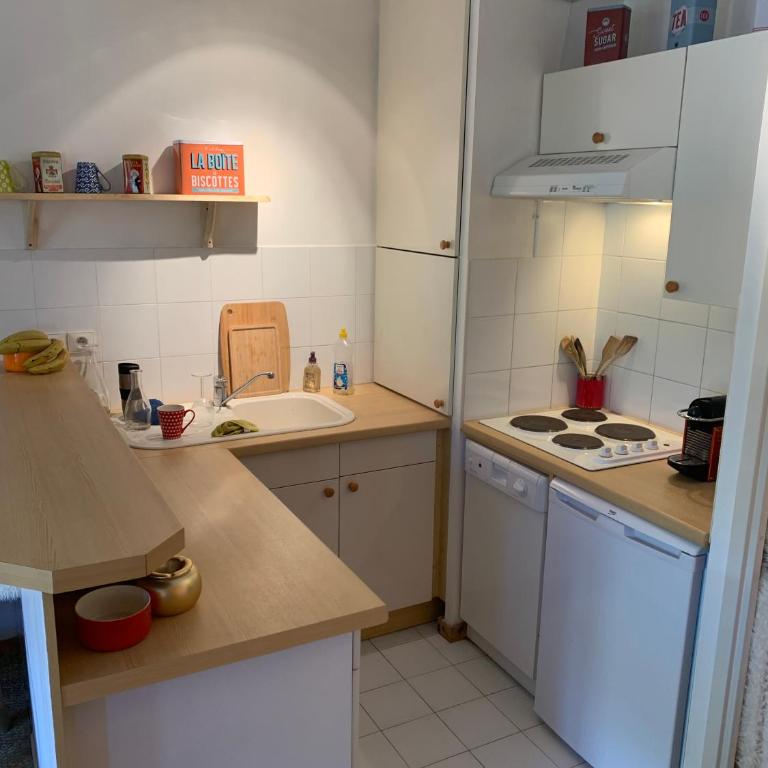 Isola 2000 appartement dans Chalet 4 ou 6 personnes grande terrasse - Apartment mit 2 Schlafzimmern - 10