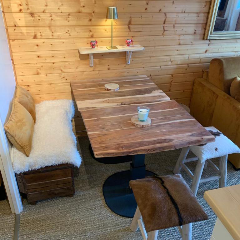 Isola 2000 appartement dans Chalet 4 ou 6 personnes grande terrasse - Apartment mit 2 Schlafzimmern - 15