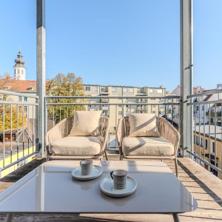 Hakuna Big Boho-Lounge - Stadtzentrum - kostenlose Parkplätze - Apartment mit 3 Schlafzimmern und Balkon - 17
