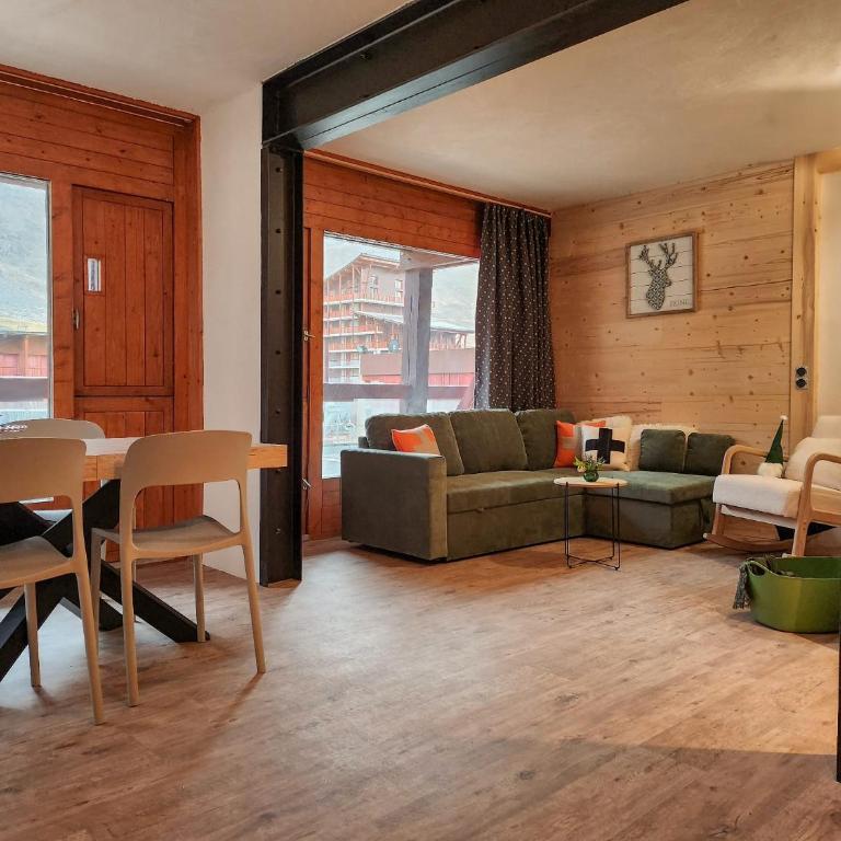 Arc 2000 -location Appartements et de 1 studio avec balcon, vue, ski in off, Wi-Fi - Appartement avec Vue et Balcon - 4