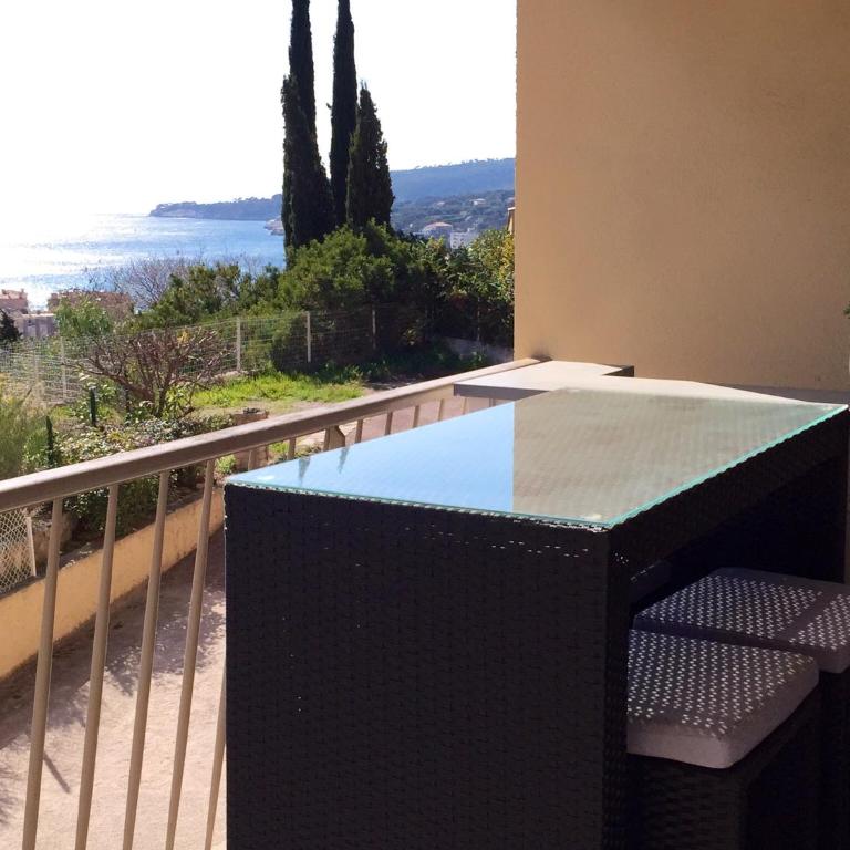 Panoramic Cassis vue mer 3 étoiles - Apartment mit 2 Schlafzimmern, Terrasse und Meerblick - 9