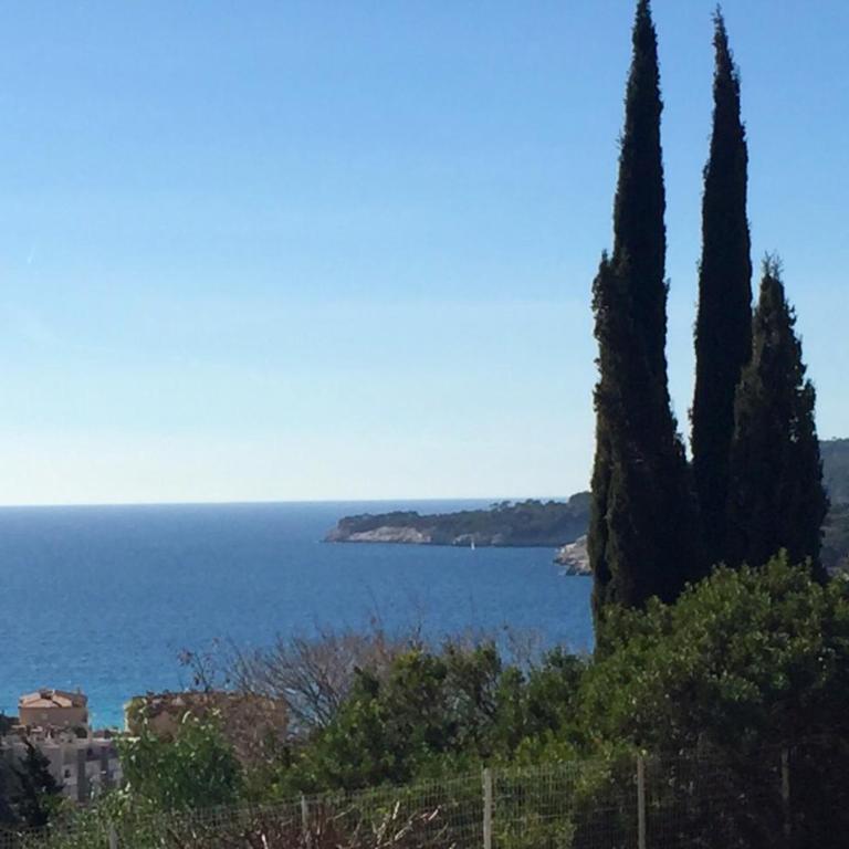 Panoramic Cassis vue mer 3 étoiles - Apartment mit 2 Schlafzimmern, Terrasse und Meerblick - 2