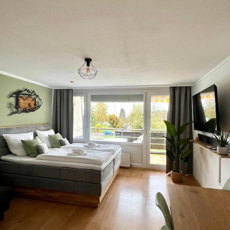 Ferienwohnung Wolkenfrei mit Pool und Sauna - Appartement 1 Chambre - 9