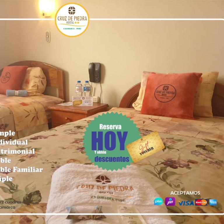 Hostal Turismo Cruz de Piedra EIRL-Cajamarca - Habitación Doble - 1