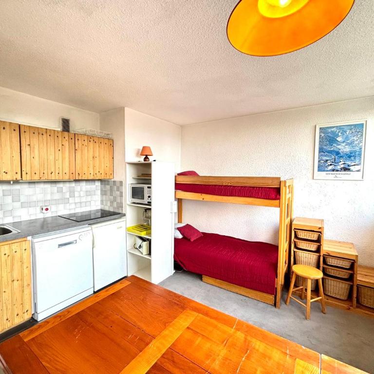Studio classique 4 pers. aux Menuires, 24m², cosy, sans balcon - FR-1-452-247 - Studio - 7