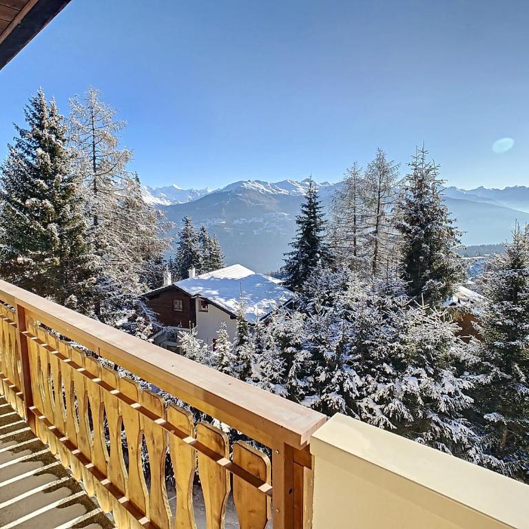 Crans-Montana Luxe & Charme Appartement - Ski in & Out Mountain View Golf & VTT - Appartement - 3