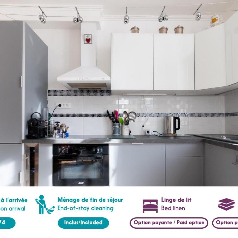 À 150m de la Grande Plage- 4 adultes,1 enfant - Appartement - 3