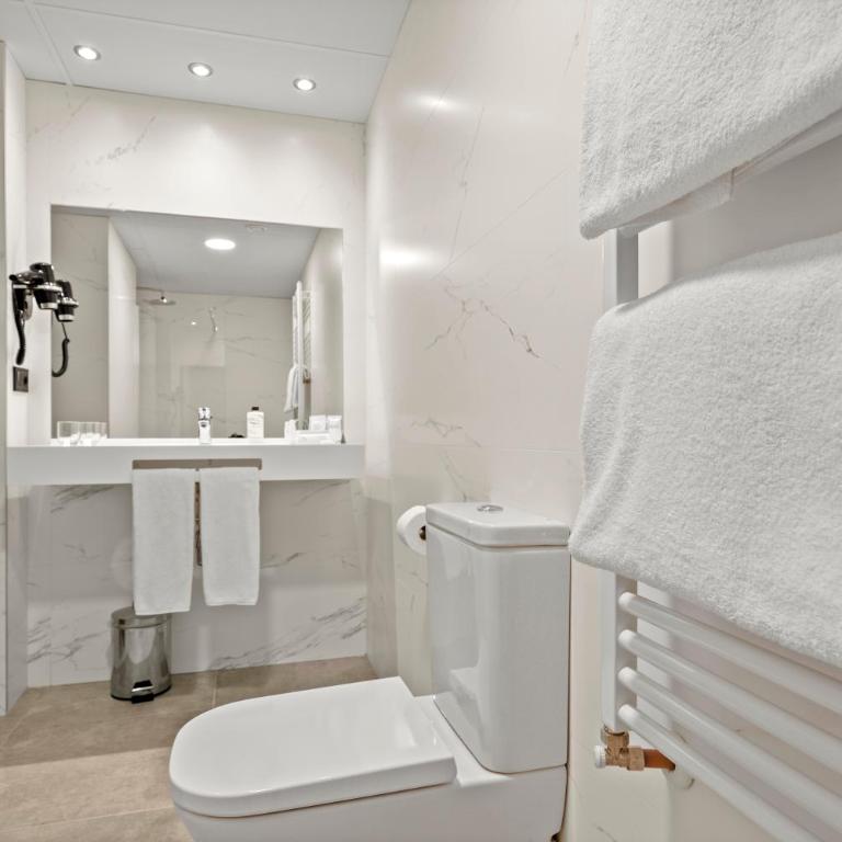 Hotel Zentral Ramiro I Oviedo - Habitación con cama grande - 7