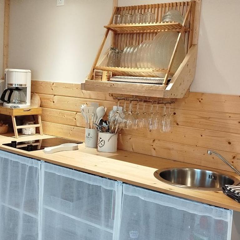 BERCK-PLAGE - Location saisonnière Tiny House insolite - 4 hébergements atypiques avec terrasse privée, proche mer, parking privé et gratuit, idéal weekend romantique, vacances en famille ou groupe - Chalet mit 1 Schlafzimmer - 7