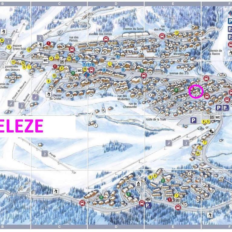 Confortable appartement 5 pers, balcon sud, proche pistes - One-Bedroom Apartment - 3