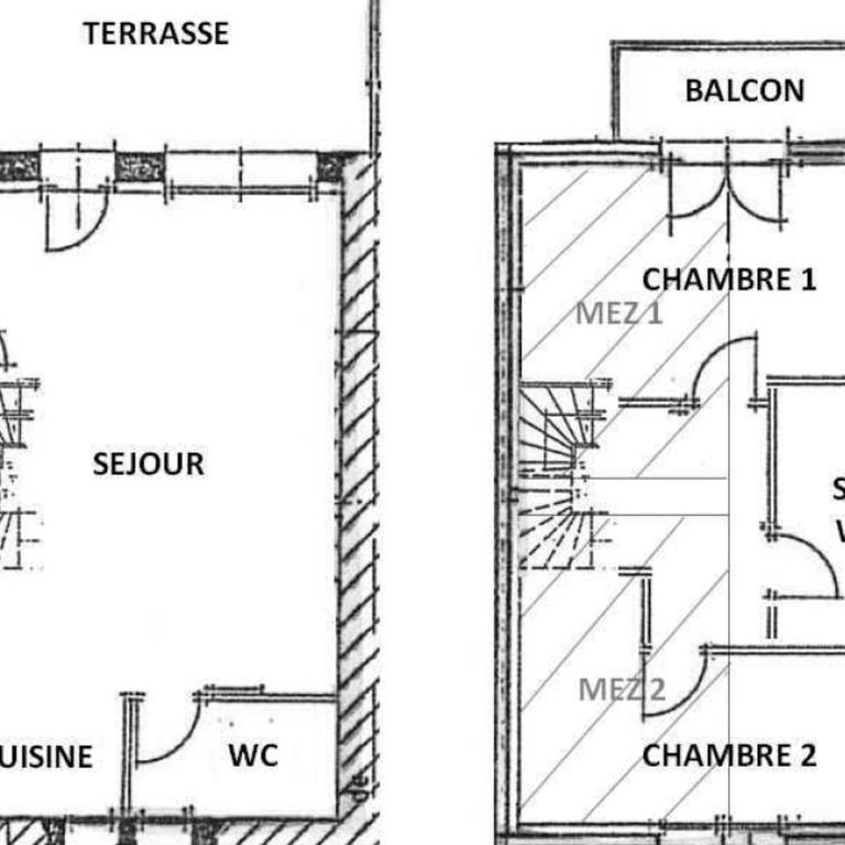 Duplex montagnard pour 6 pers avec poêle et wifi, plein sud - Appartamento con 2 Camere da Letto - 18