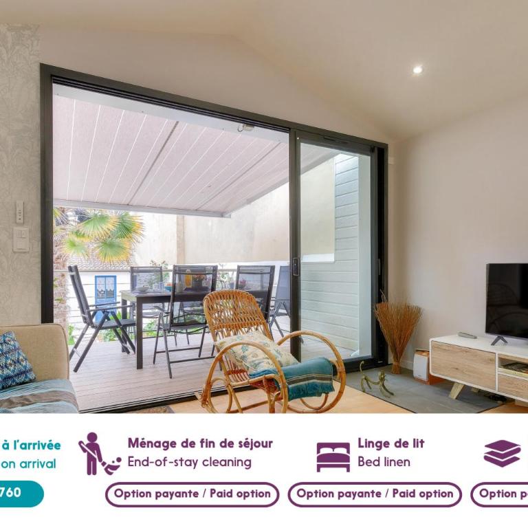 400m de la plage - maison avec jardin - Maison de Vacances - 3