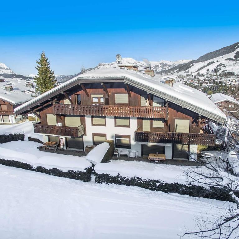 Studio skis aux pieds à Megève, animaux permis - FR-1-453-58 - Monolocale - 8