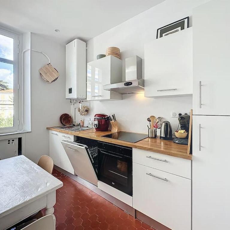 50m2 Centre-ville, 2 terrasses, climatisation - Appartement 2 Chambres - 5