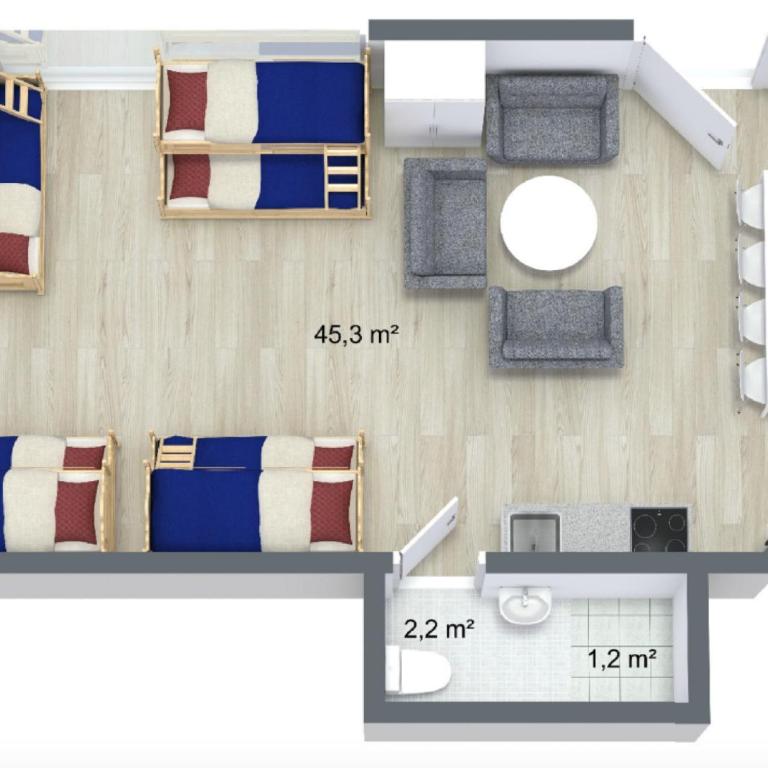 Würzburg Altbau-Citylofts - Apartment mit 1 Schlafzimmer - 6